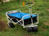 Folding Wagon Garden Shopping Beach Cart W227P193330