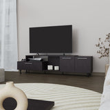 FM FURNITURE Liberty Entertainment Center with Drop-Down Door. Adjustable Legs. Open Storage. and B128P283288