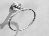 High Quality Rustproof 304 Stainless Steel Brushed Silver Polishing Bathroom Accessories Set Robe 36588687
