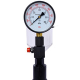 400Bar 6000PSI Fuel Injector Nozzle Tester Professional Auto Repair Tool with Dual Scale Gauge for W465P187128