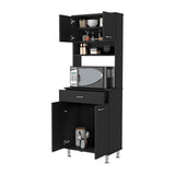 Bay Area Pantry, Two Door Cabinets, One Drawer, Four Adjustable Metal Legs B128P148663