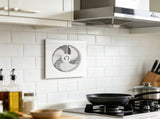 6 Inch Through-Wall Exhaust Fan, 110 CFM AC Motor, Quiet Ventilation with Easy Installation, for 11163797