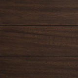 Dark Cocoa and White Ladder Back Side Chair B062P153703