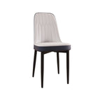 ZUN A set of 4 dining chair, modern style chair made of high-quality PU Leather fabric with thick soft W2189P168409