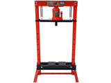 Hydraulic Shop Press ,12-Ton Capacity , Floor Mount ,with Press Plates, H-Frame Garage Floor Press, W46566967