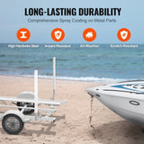 VEVOR Boat Guide, 43" Adjustable Design Guide Poles, 2PCS Rustproof Galvanized Steel T3342P359989
