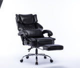 High Back Massage Reclining Office Chair Footrest, Home Office Executive Computer Desk Chair 83377786