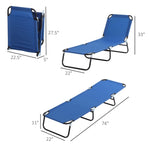 ZUN Folding Lounge Chairs / beach chair （Prohibited by WalMart） 86063559