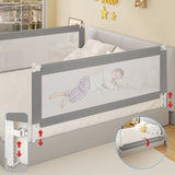 Bed Rail for, Detachable Baby Bed Rail Guard, Suitable for Queen, Full, Bed Rails for T3210P305486