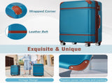 Hardshell Luggage Sets 3 Pieces 20"28" Luggages and Cosmetic Case Spinner Suitcase with TSA Lock N732P171585C