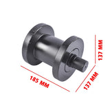 Top Roller Fits for Komatsu PC25-1 PC30-7 PC40-7 PC50UU-2 PC60-6 PC75UU-2 PC40T-7 Black 58460059