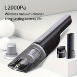 Wireless Silver Car vacuum cleaner wireless car with strong suction handheld vacuum cleaner small 32367169