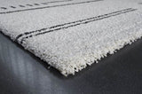 Granada Kienna Black, Charcoal, Ivory and White Polypropylene Area Rug B055P315610