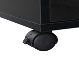 MDF Double Cabinet 3 Drawers 1 Door With Fan Manicure Table Black 33888611
