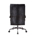 ZUN Vintage Black Office Chair with Swivel B062P215471