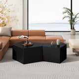 Irregular Pentagon Nesting Coffee Set, Geometric Coffee Set, Side Set, Cocktail W757P206011