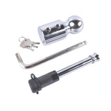 Trailer Hitch 8" Drop/Rise Heavy Duty 18500 LBSDual Pin Key Locks and a Wrench 76415604