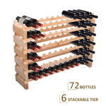 ZUN Wine Rack （Prohibited by WalMart） 06351373
