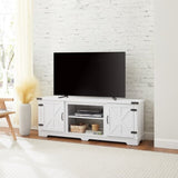 ZUN Modern Farmhouse TV Media Stand, Large Barn Inspired Home Entertainment Console, for TV Up to 70'', W1758P147681