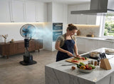 US Standard MH-MF40C Misting Fan, 110V 70W, 16 Inch Household Standing Mist Fan, 2.5L Detachable 38314586