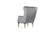 Modern Style Chair in Taupe B009139104