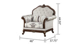 Gloria Traditional Style button tufted Chair B009139093