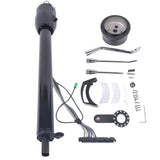 ZUN Street Hot Rod 30" Black Steering Column Tilt Auto Floor Shift w/ Adapter No Key 86332181