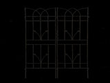 4 Pack Metal Garden Trellis 71" x 17.7" Rustproof Trellis for Climbing Plants Outdoor Flower Support W1586P147482