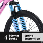 ZUN S26103 26 inch Mountain Bike for Teenagers Girls Women, Shimano 21 Speeds with Dual Disc Brakes and W1856107373