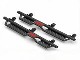 Running Boards with Two Stairs Design All-Steel Build, Bolt-on Side Steps Compatible with 2018-2026 W3611P453317