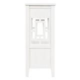 36'' Farmhouse Pine Wood Console Table Entry Sofa Table with 4 Drawers & 1 Storage Shelf for W120246661