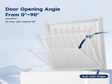ORIKOOL Chest Freezer 5.0 Cu.ft Solid Top Commercial Deep Chest Freezers with Lockable Stay-Open Lid W2095P372720