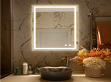 32x24inch Bathroom Led Classy Vanity Mirror with focused backplane,High Lumen,Dimmable Touch,Wall W1992P210431