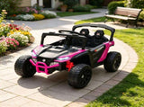 Pink 12V Electric Kids UTV Ride On Truck Battery Powered with Rear Suspension, Parental Remote for 42532709