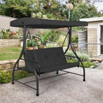 ZUN 3-Seat Swing Chairs ,Convertible Swing Hammock Bed 01631396