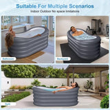 Inflatable Bathtub for Adults Bathtub Foldable Portable Bathtub Blow up Bath Tub 16713326