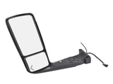 Front Left Chrome Power View Door Mirror with Turn Signal Light Fits for International Harvester 32371183