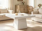 Small Farmhouse Square Dining Table, 31.5 Inch Kitchen Dinner Table Seats 4 17566406