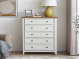 Modern 5 Drawers Dresser 5 Drawers Cabinet,Chest of Drawers Closet Organizers and Clothes W2275P233488