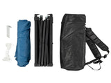 1.8*1.8m Beveled Oxford Cloth Black Plastic Sprayed Iron Pipe With One Side Cloth Backpack Storage 94987953