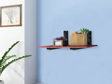 L-Shaped Microwave Wall Mount Shelf, Rust Resistant Carbon Steel Bracket with 35KG Weight Capacity, 70263892