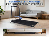 Walking Pad Treadmill with Handle Bar and Adjustable Incline, Compact Portable Treadmills for Home W2031P455220