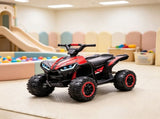 Red 12V Kids Electric ATV Quad Car with Forward/Reverse, Music, for 3 Years Old 71927425