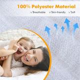 80 X 60 Electric Heated Mattress Pad with Adjustable Temperatures 10 H Timer 76598298