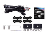 3.5" LED Off Road Lights Round LED Pod Lights with Amber DRL fit for Jeep, Pickup 02095002