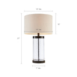Glass Cylinder Table Lamp B03597668