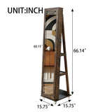 Fashion Simple 360&deg Swivel With Led light Jewelry Cabinet W2512P232470