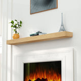Fireplace Mantel, 60" Wood Floating Fireplace Shelf, Wall Mounted Handcrafted Wood Brack, Mantels 33648636