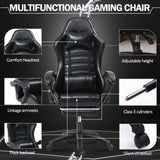 Game Chair, Adult Electronic Gaming Chair, Ergonomically Designed, PU Leather, Lounge Chair with 93012383