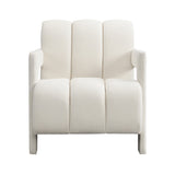 U-Can 26.3'' Modern Minimalist Leisure Armchair, Armchair with L-shaped Armrests and Polyester N724P256551A
